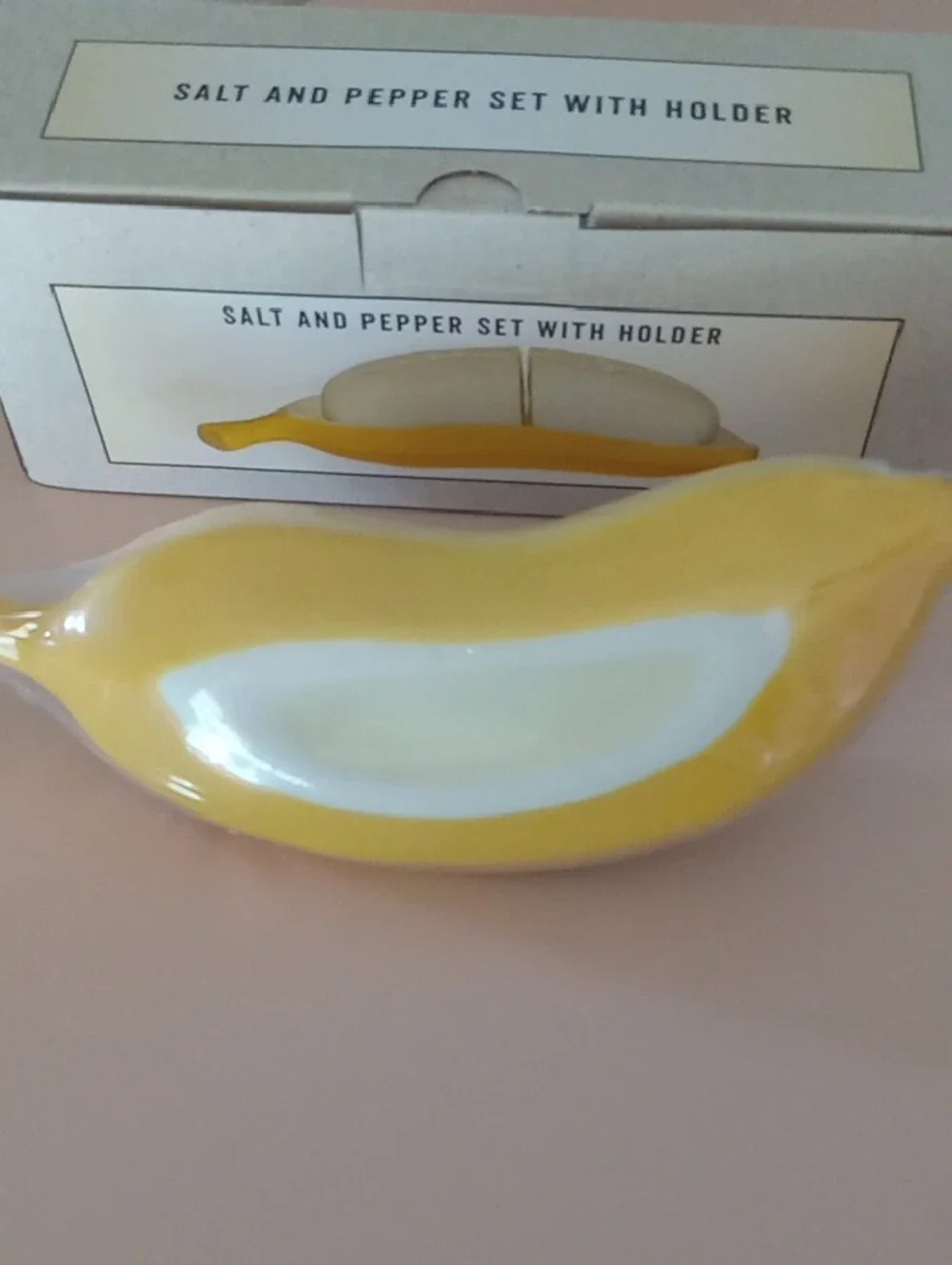 Banana Salt and Pepper Shaker Set